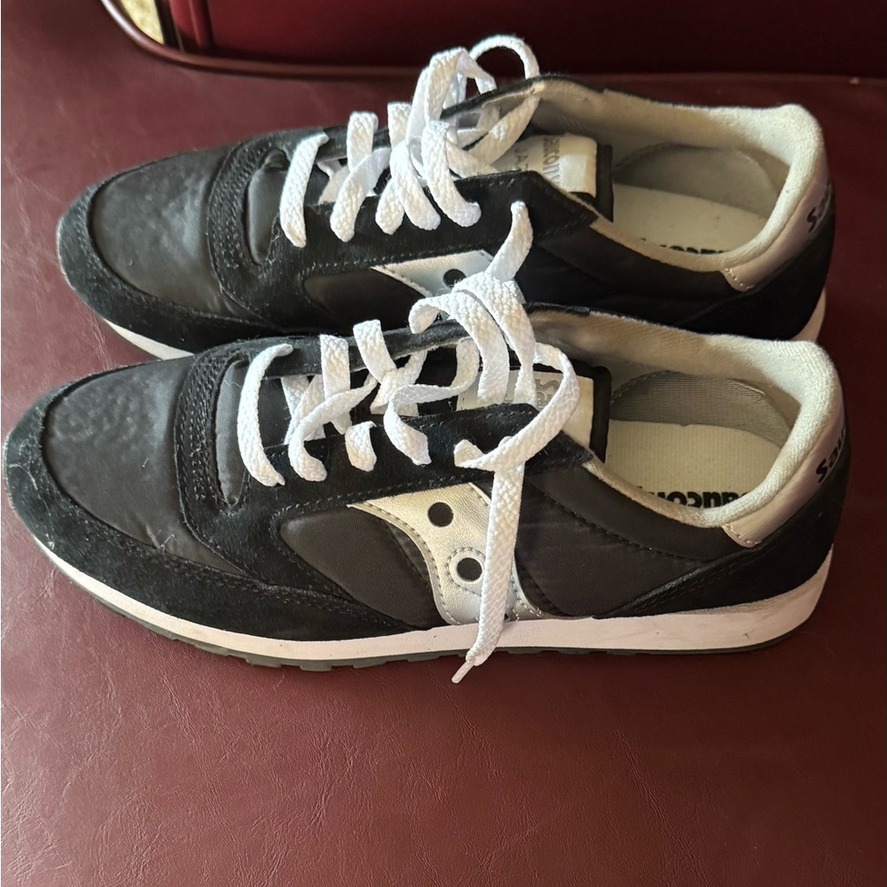 Saucony Black and White Women’s Running Shoes